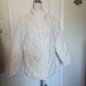 The North Face Women's White Puffer Jacket